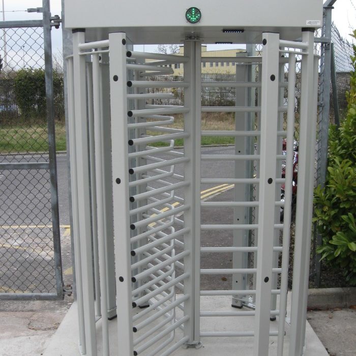 Breezemount 3 arm full height turnstile