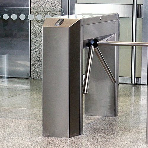 Automatic Systems Pedestrian Tripod Turnstiles