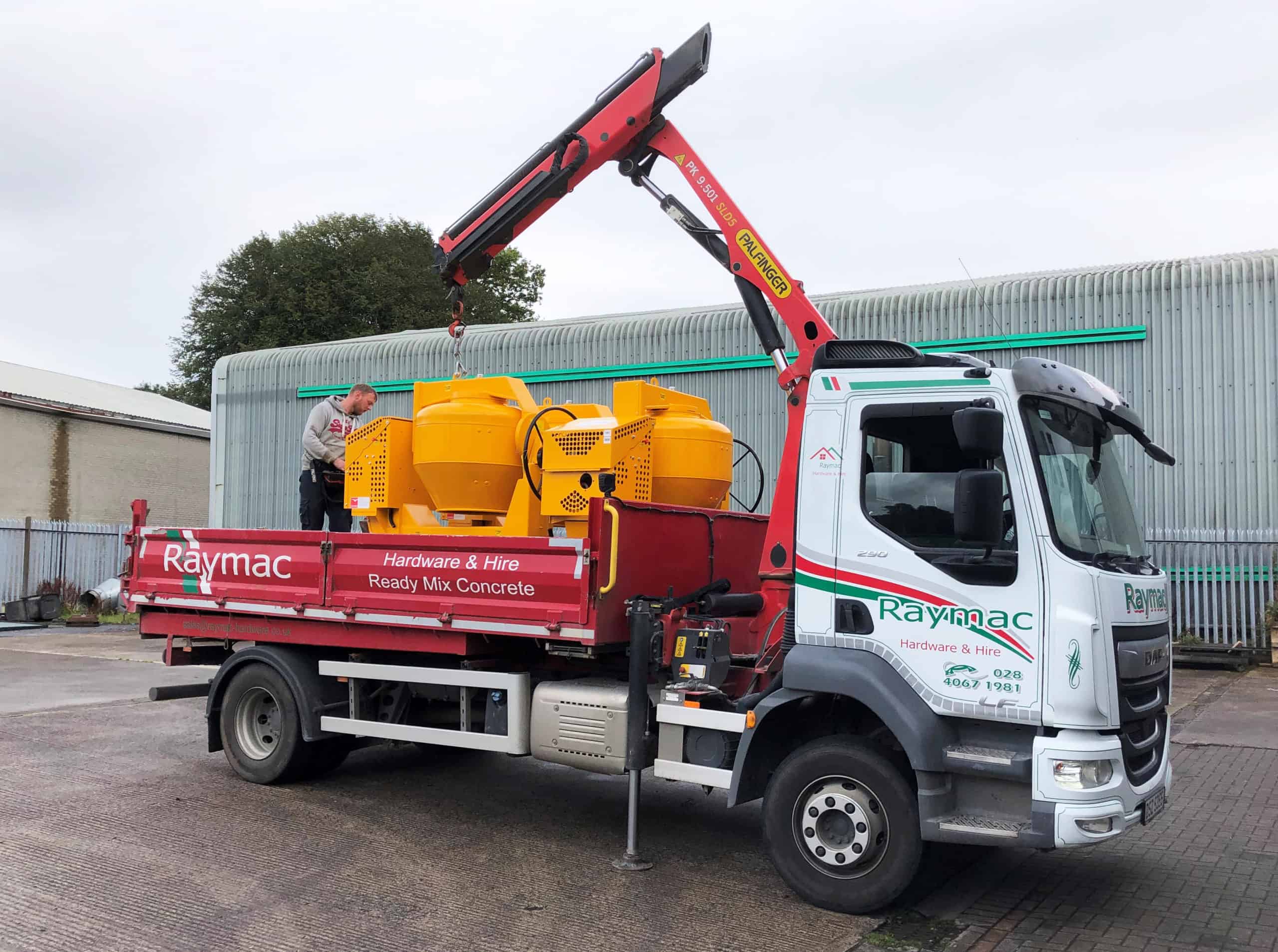 Baromix site mixer